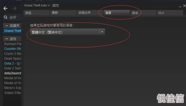 GTA5在Steam上的英文全名是什么？