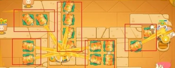 《保卫萝卜4》法老归来第73关深度通关攻略与策略解析